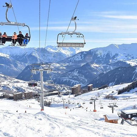 Appartement Avec Balcon Au Pied Des Pistes De Ski Villarembert Exteriör bild