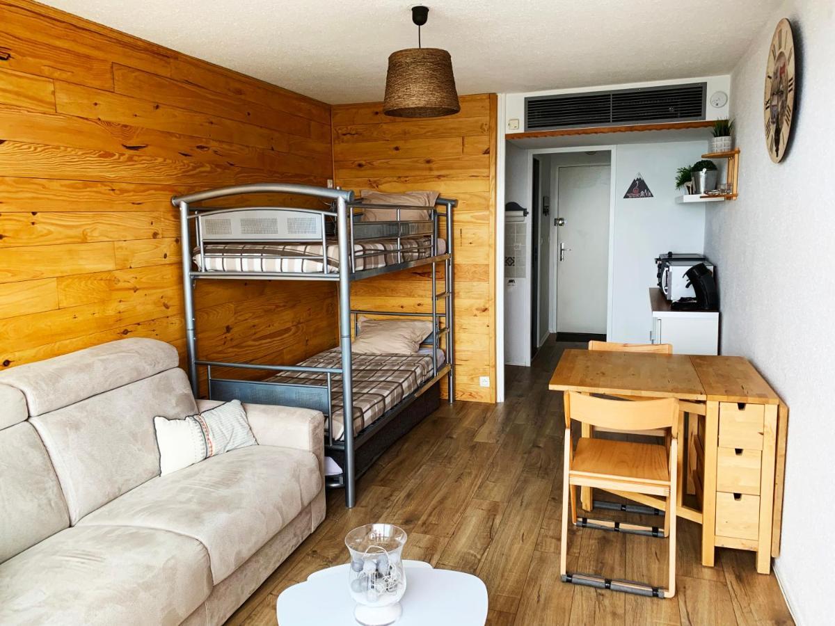 Appartement Avec Balcon Au Pied Des Pistes De Ski Villarembert Exteriör bild