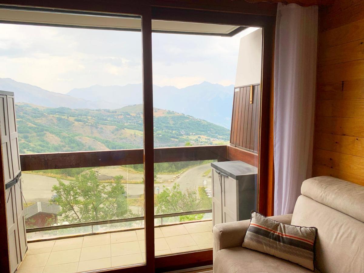 Appartement Avec Balcon Au Pied Des Pistes De Ski Villarembert Exteriör bild