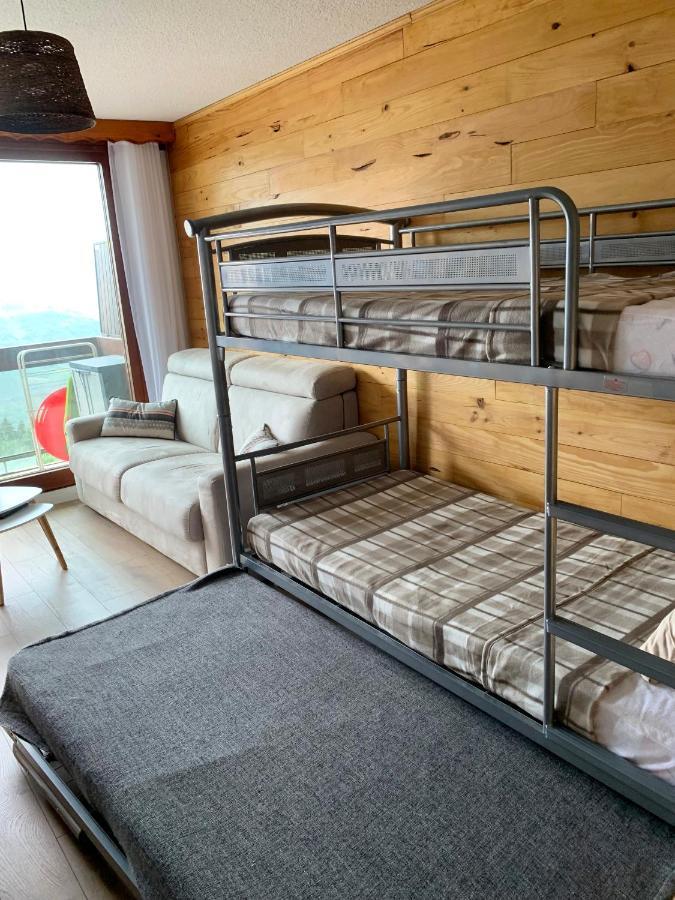 Appartement Avec Balcon Au Pied Des Pistes De Ski Villarembert Exteriör bild