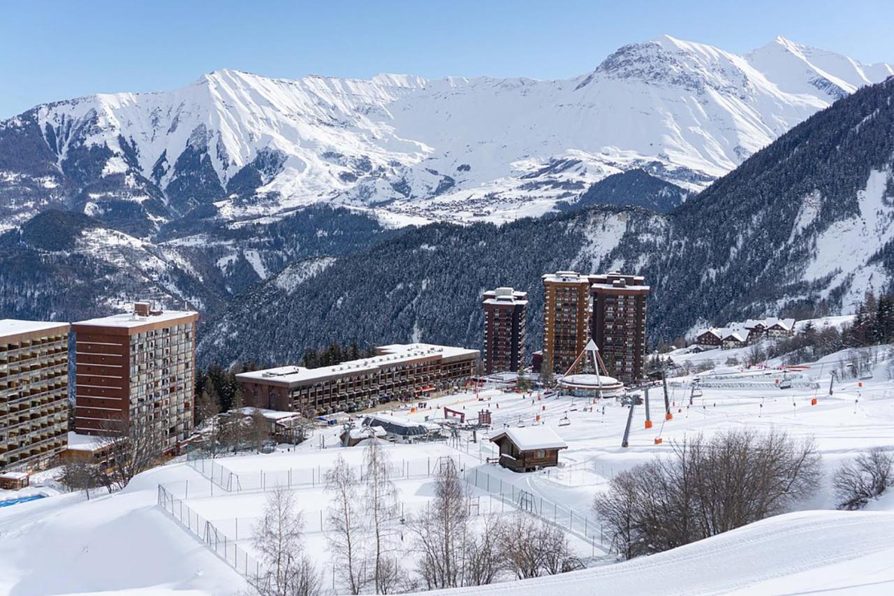 Appartement Avec Balcon Au Pied Des Pistes De Ski Villarembert Exteriör bild